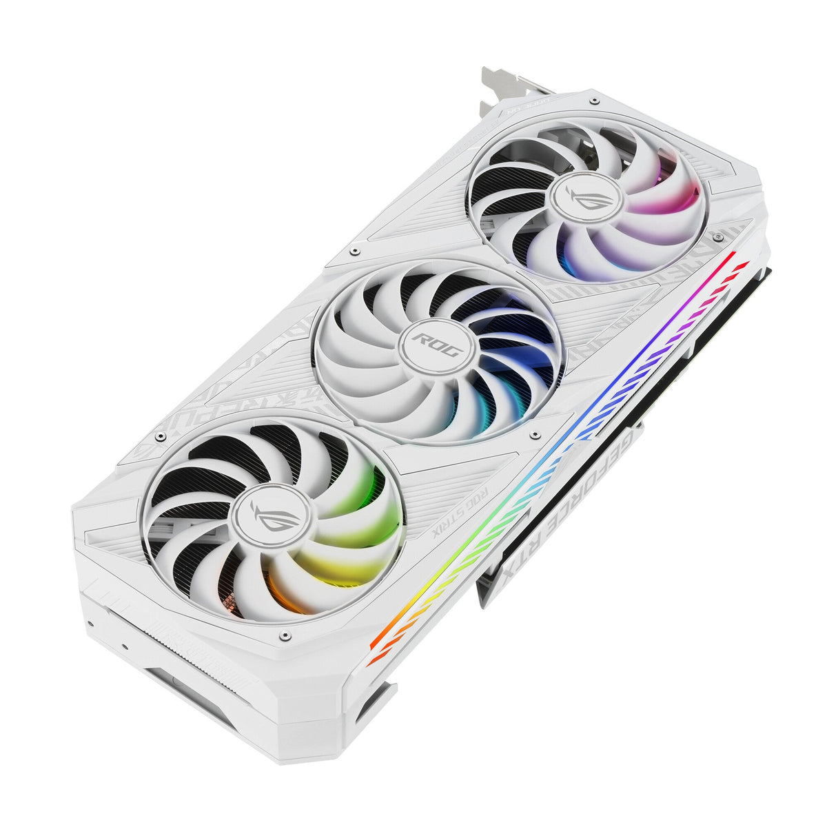 ASUS ROG STRIX V2 "White Edition" OC - NVIDIA 8 GB GDDR6 GeForce RTX 3070 graphics card