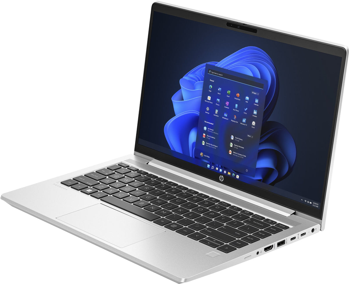 HP ProBook 440 14 G10 Laptop - 35.6 cm (14") - Intel® Core™ i7-1355U - 16 GB DDR4-SDRAM - 512 GB SSD - Wi-Fi 6E - Windows 11 Pro - Silver