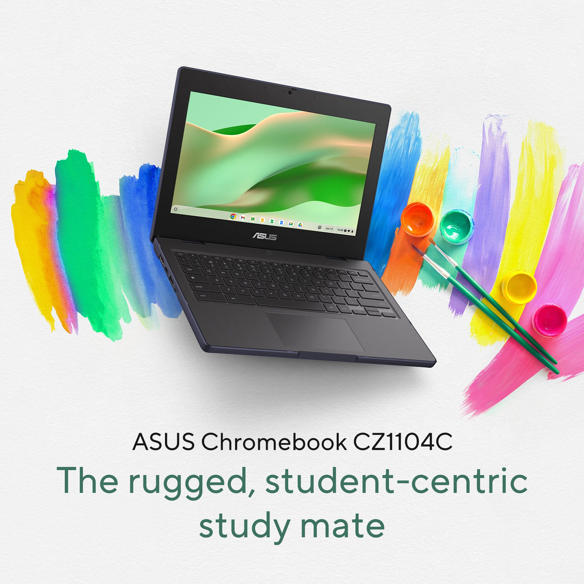 ASUS Chromebook Laptop - 29.5 cm (11.6") - ARM Cortex 520 - 4 GB LPDDR4x-SDRAM - 64 GB eMMC - Wi-Fi 6 - ChromeOS - Grey