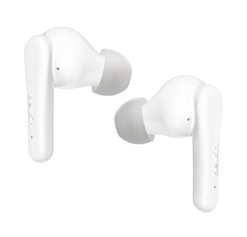 Belkin SoundForm Rhythm Headset Wired & Wireless In-ear Calls/Music USB Type-C Bluetooth White