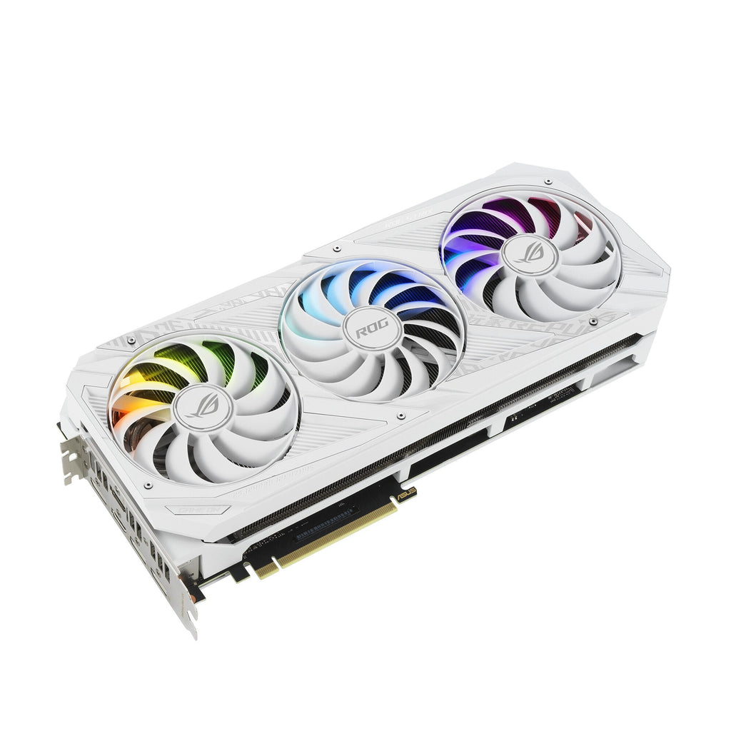 ASUS ROG STRIX V2 "White Edition" OC - NVIDIA 8 GB GDDR6 GeForce RTX 3070 graphics card