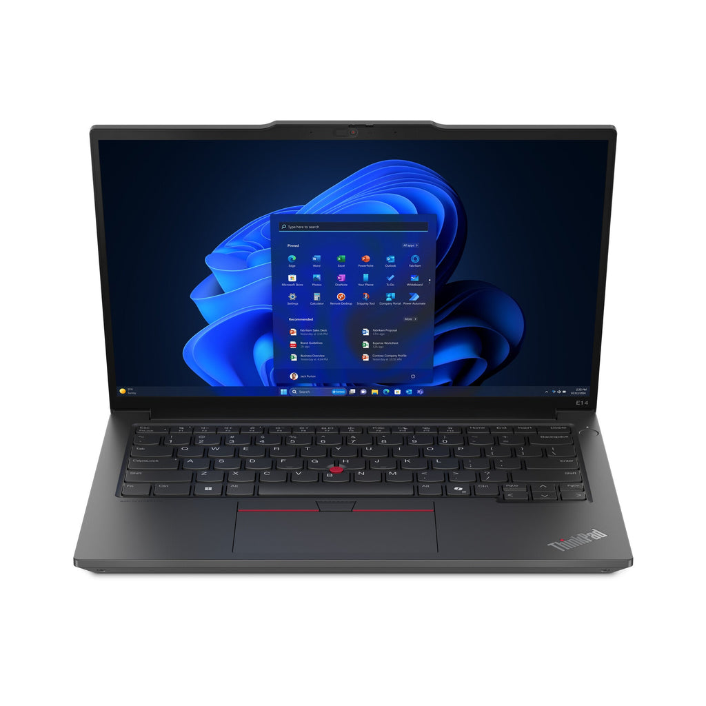 Lenovo ThinkPad E14 Gen 6 Laptop - 35.6 cm (14") - Intel Core Ultra 7 155H - 16 GB DDR5-SDRAM - 512 GB SSD - Wi-Fi 6E - Windows 11 Pro - Black