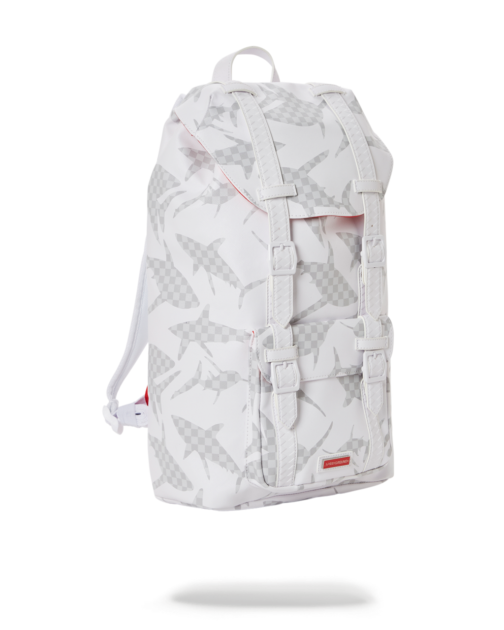 SHARK CHECK (WHITE) HILLS BACKPACK