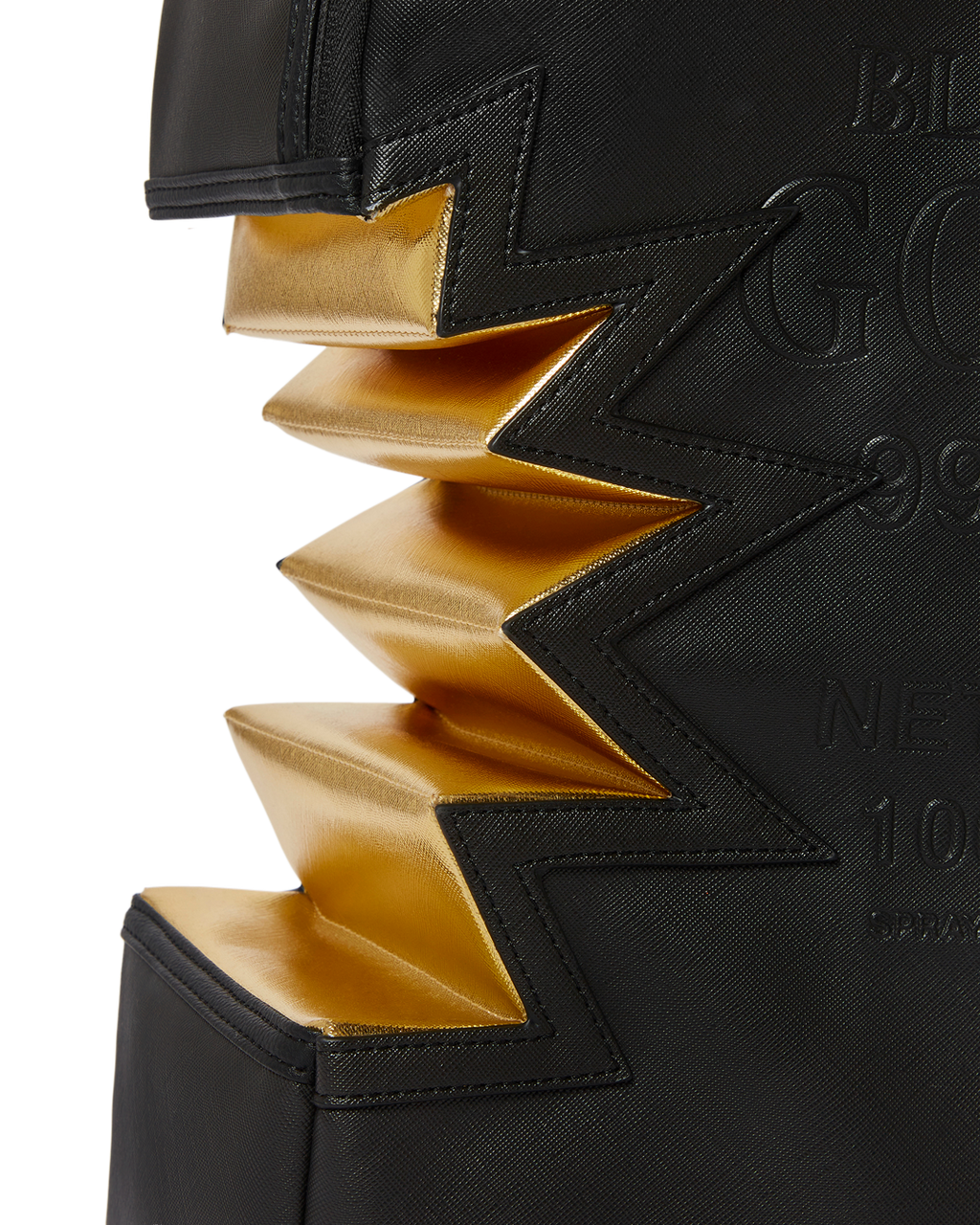 A.i.3 SHARK BITE BLACK GOLD BACKPACK (DLXV)