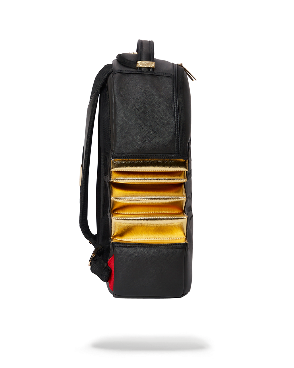 A.i.3 SHARK BITE BLACK GOLD BACKPACK (DLXV)