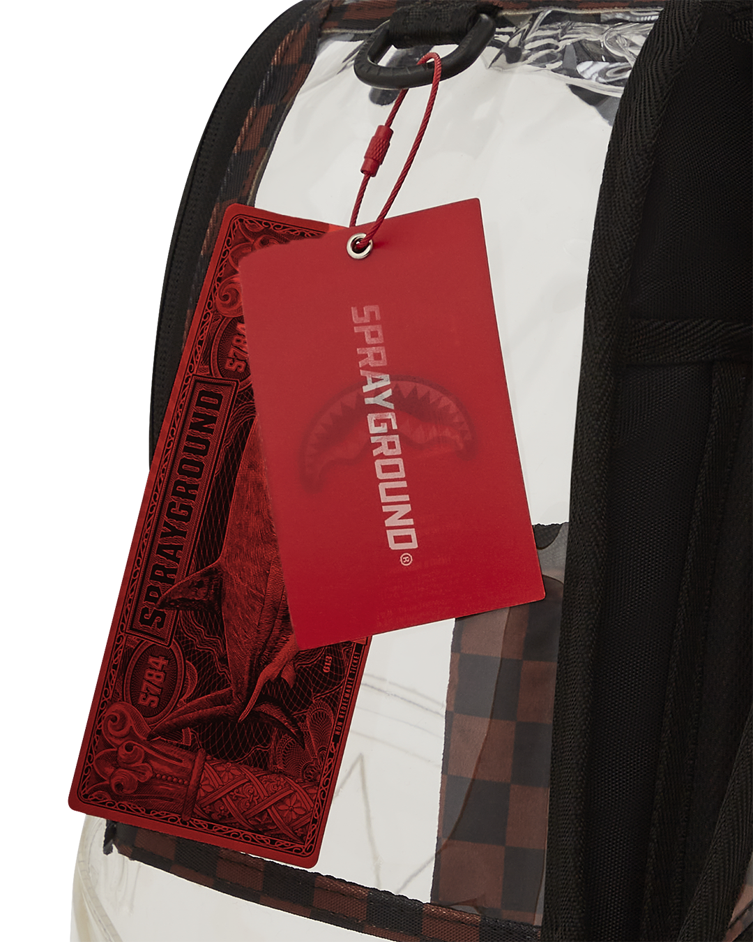 LOUD AND CLEAR - CLEAR DLX BACKPACK