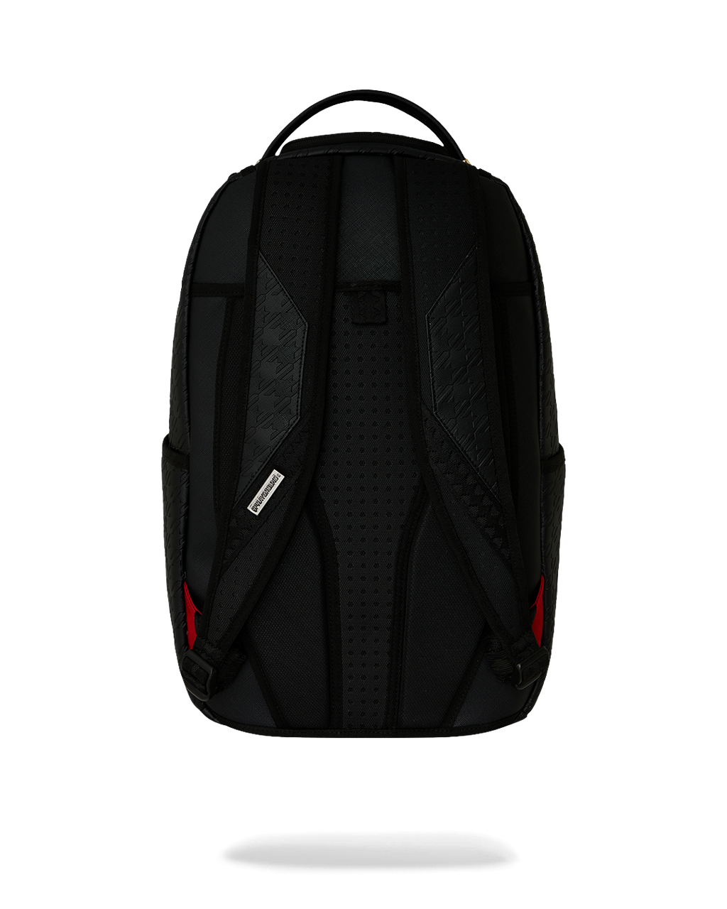PORSCHE BLACK EMBOSSED PEPITA COLLAB BACKPACK - LIMITED EDITION