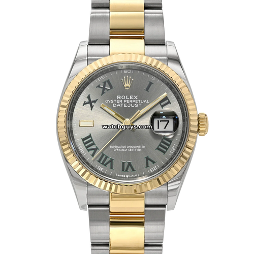 Rolex Datejust 126233 Wimbledon Two Tone Oyster