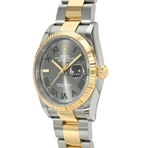 Rolex Datejust 126233 Wimbledon Two Tone Oyster