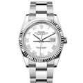 Rolex Datejust 126234 White Roman Stainless Steel Oyster