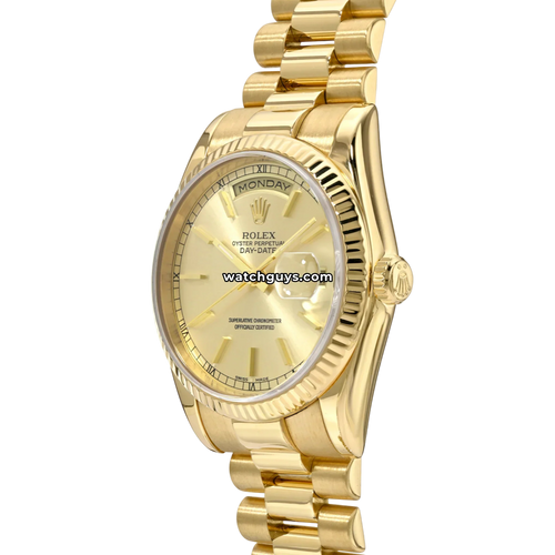 Rolex Day-Date 118238 Champagne President