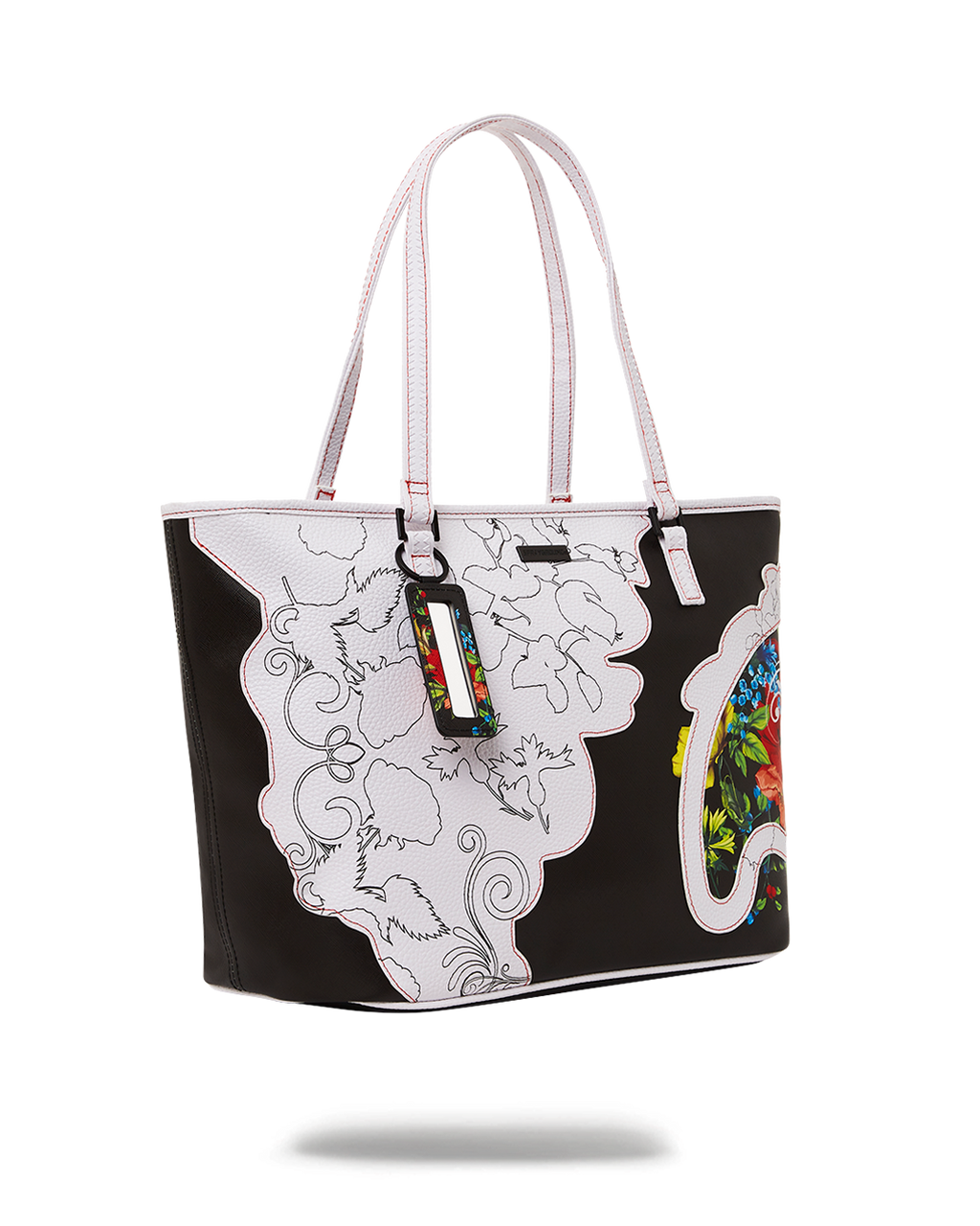 THE FLORAL CUT TOTE