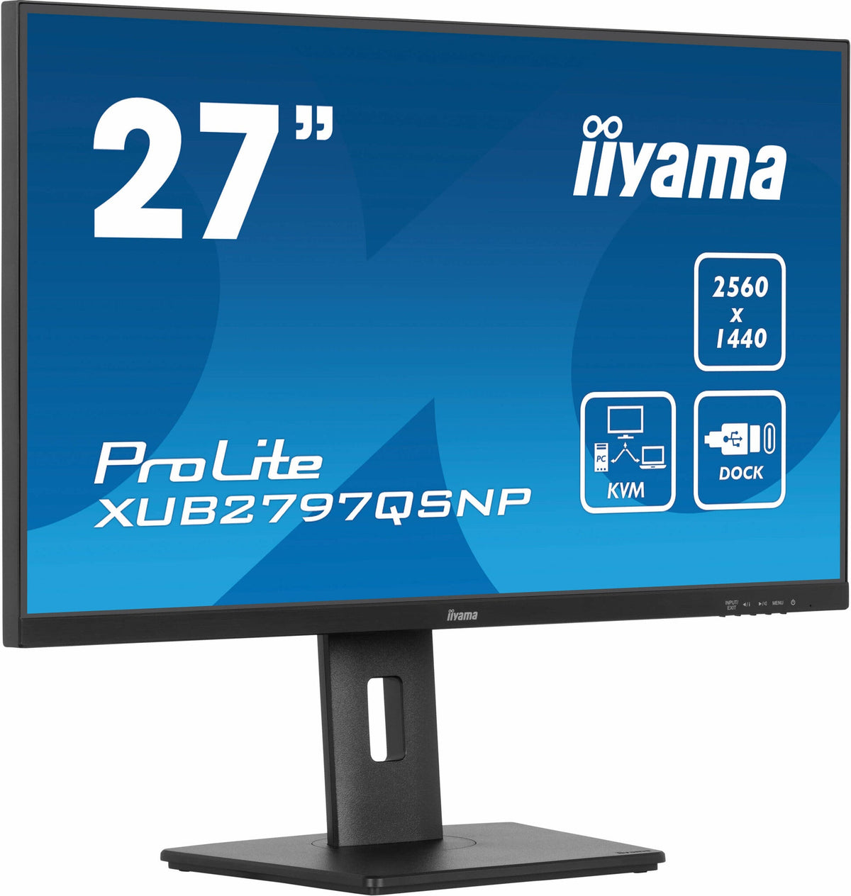iiyama ProLite XUB2797QSNP-B1 - 68.6 cm (27") - 2560 x 1440 pixels WQHD LED Monitor