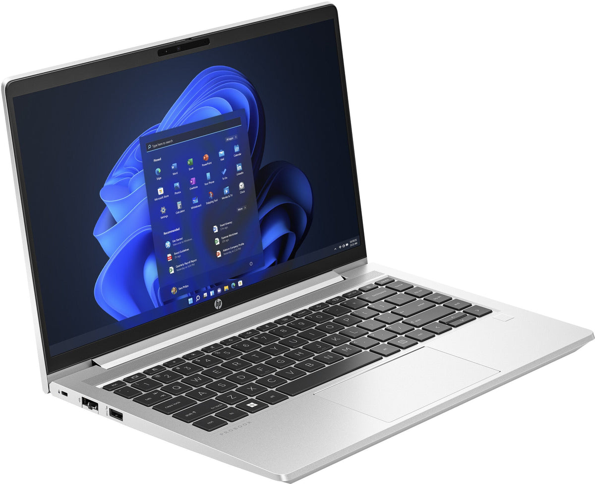 HP ProBook 440 14 G10 Laptop - 35.6 cm (14") - Intel® Core™ i7-1355U - 16 GB DDR4-SDRAM - 512 GB SSD - Wi-Fi 6E - Windows 11 Pro - Silver