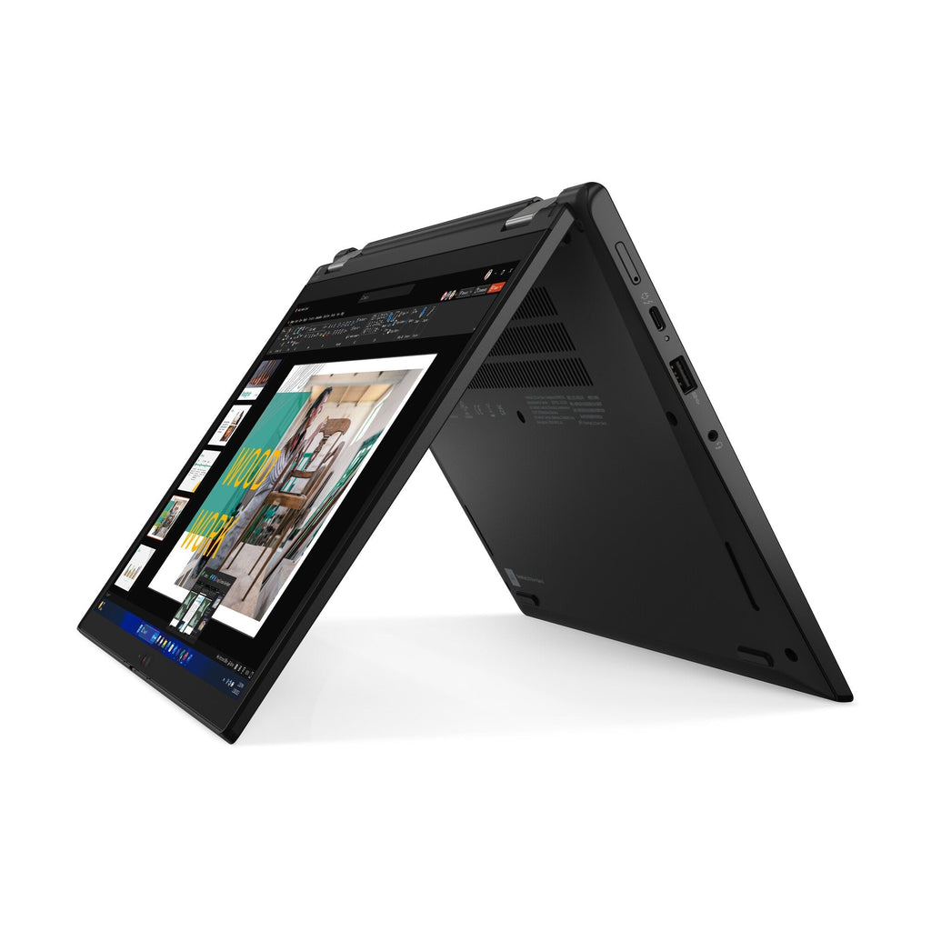 Lenovo ThinkPad L13 Hybrid (2-in-1) - 33.8 cm (13.3") - Touchscreen - Intel Core Ultra 7 155U - 16 GB LPDDR5-SDRAM - 512 GB SSD - Wi-Fi 6E - Windows 11 Pro - Black