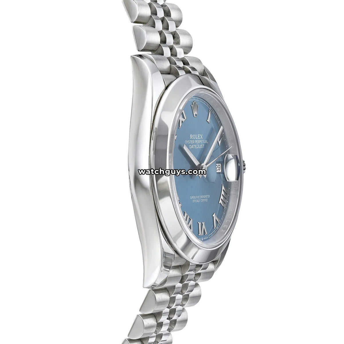 Rolex Datejust 126300 Azzurro Blue Jubilee
