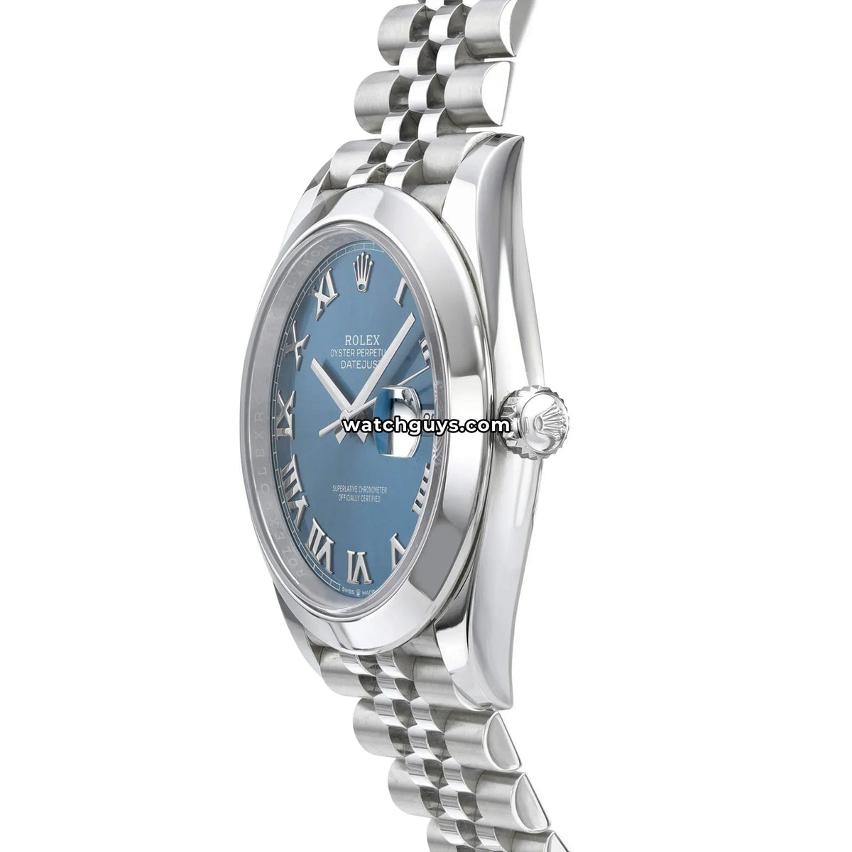 Rolex Datejust 126300 Azzurro Blue Jubilee