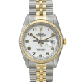 Rolex Datejust 16233 White Arabic Jubilee