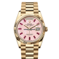 Rolex Day-Date 128238 Pink Opal Rubies